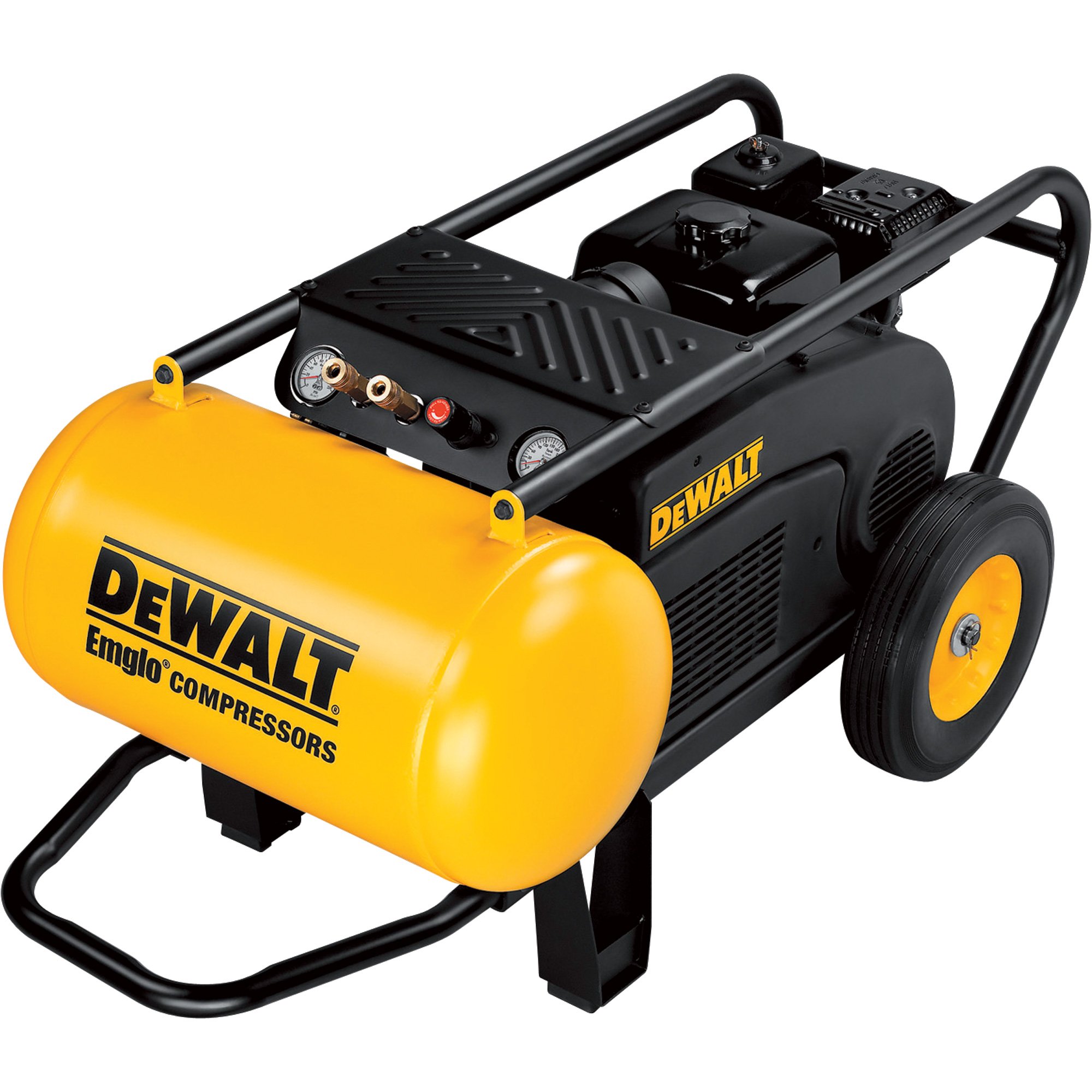 FREE SHIPPING — DEWALT Gas Air Compressor — 5.5 HP, 10.5 Gallon, Model# D55273